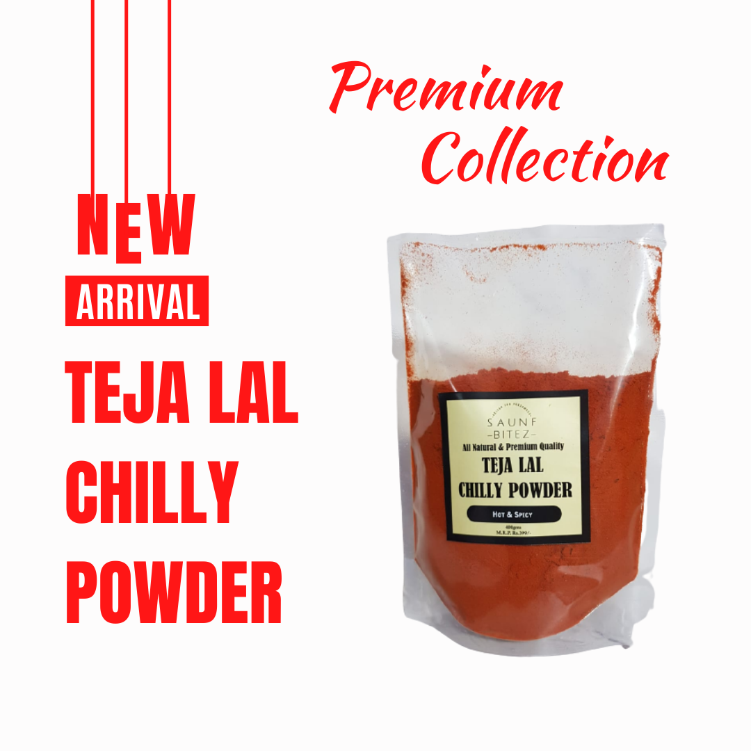 TEJA LAL CHILLI POWDER, 100GM - Premium Quality