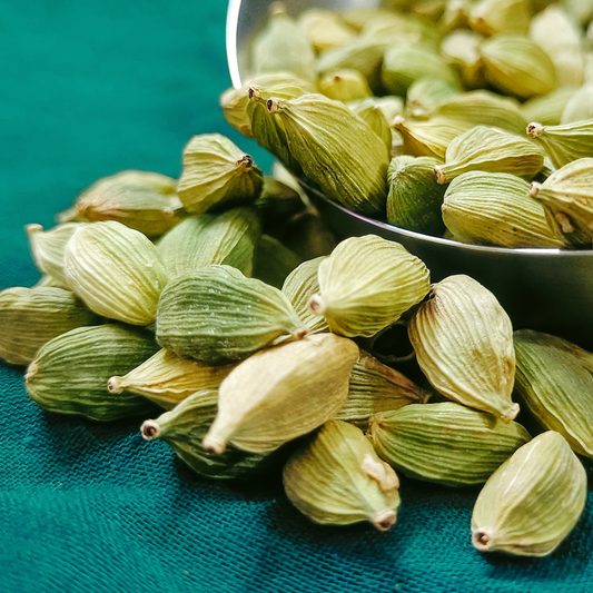 WHOLE CARDAMOM BIG SIZE, 100GM - Premium Quality