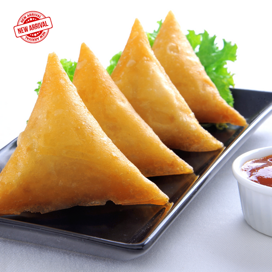 Jumbo Veg Cheese Samosa, 12 Pcs | Ready to Cook