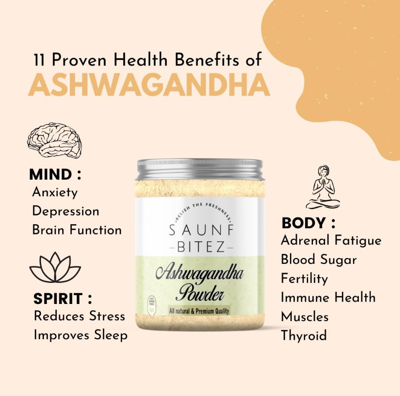 Ashwagandha Powder, 200gms - Premium Quality