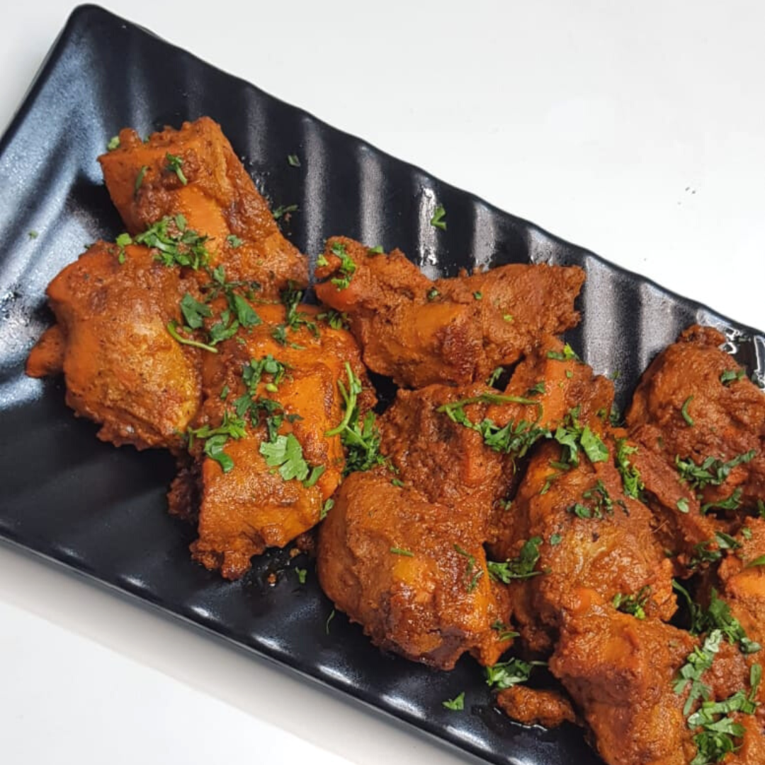 Chicken Tandoori Tikka, 500gms } Ready to Cook