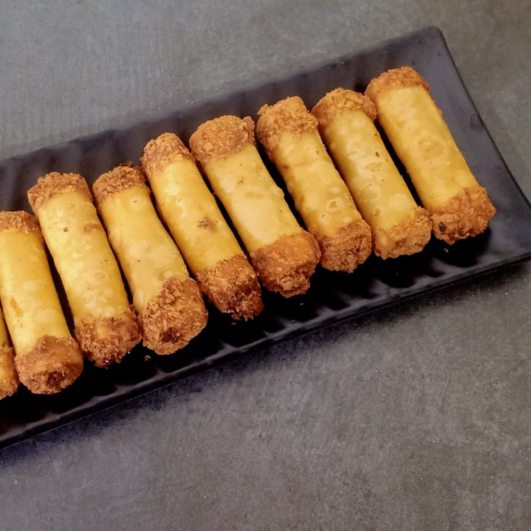 Chicken Cheese Cigar Rolls, 12 Pcs | Ready to Cook