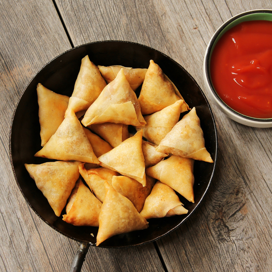 Chicken Kheema Samosa 12Pcs | Ready to Cook