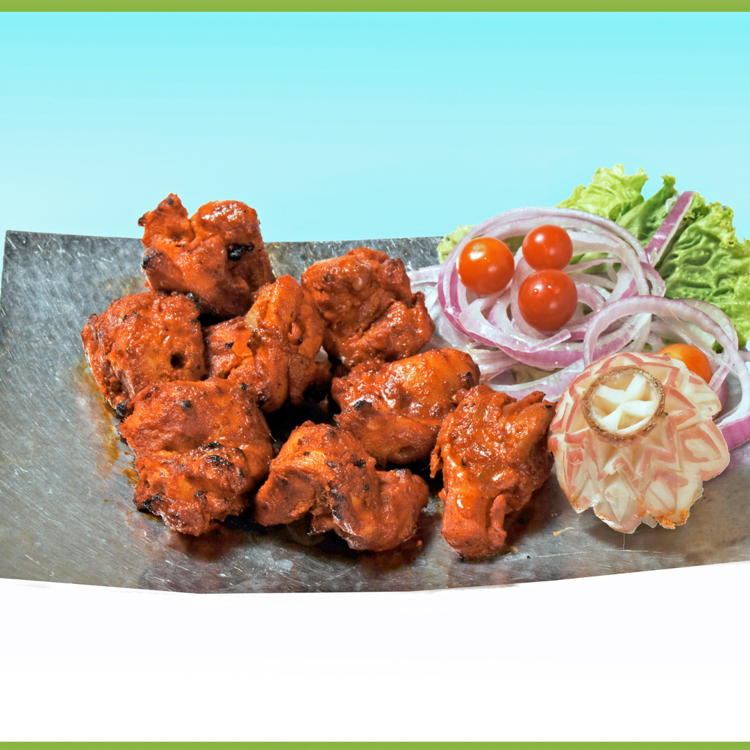 Chicken Tandoori Tikka, 500gms } Ready to Cook