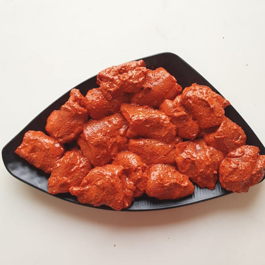 Chicken Tandoori Tikka, 500gms } Ready to Cook